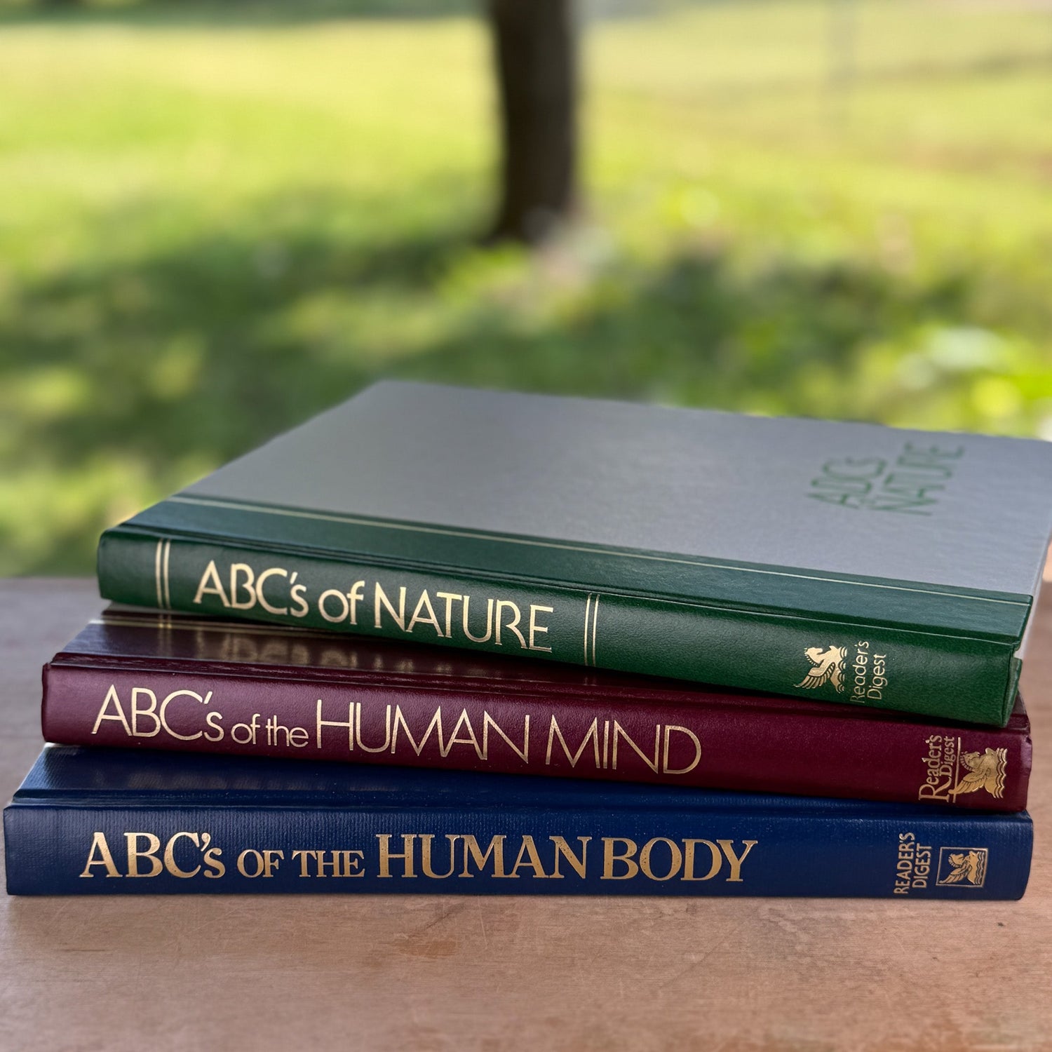 Reader's Digest ABCs: A Family Answer Book Set, Nature, Human Body and Mind, Illustrated - Pretty Old Books
