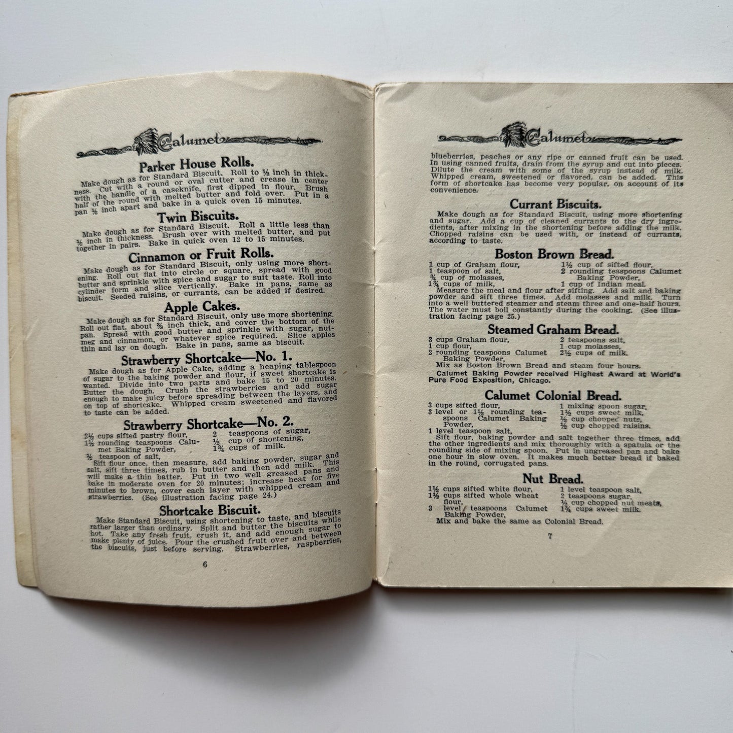 Reliable Recipes, Calumet Baking Powder Co, 1913 Cook Booklet Rare Purple - Pretty Old Books