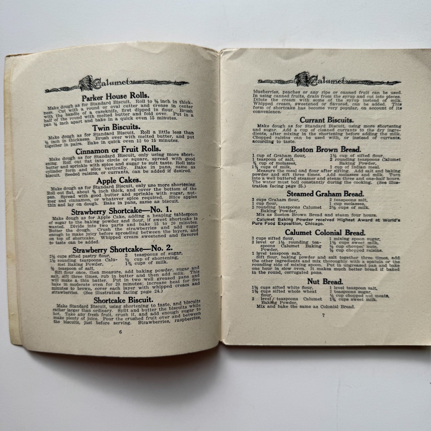 Reliable Recipes, Calumet Baking Powder Co, 1913 Cook Booklet Rare Purple - Pretty Old Books