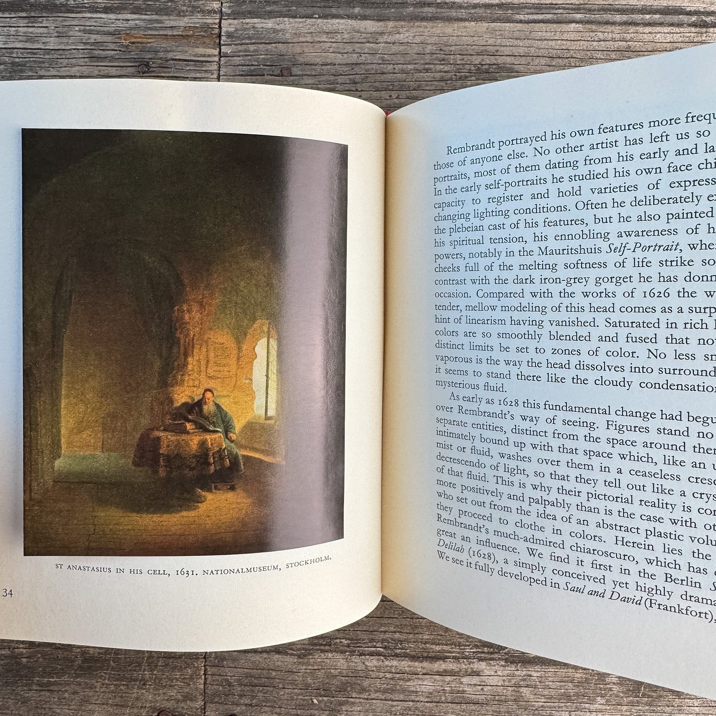 Rembrandt, Skira Art Books, 1957 - Pretty Old Books