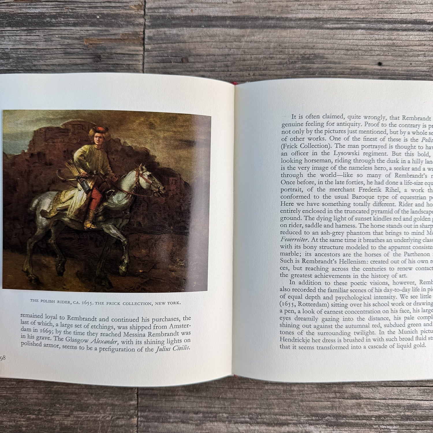 Rembrandt, Skira Art Books, 1957 - Pretty Old Books