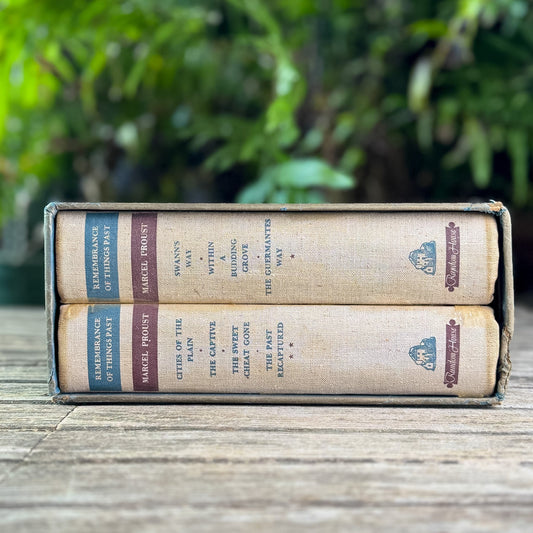 Remembrance of Things Past, Marcel Proust, 1934 - Pretty Old Books