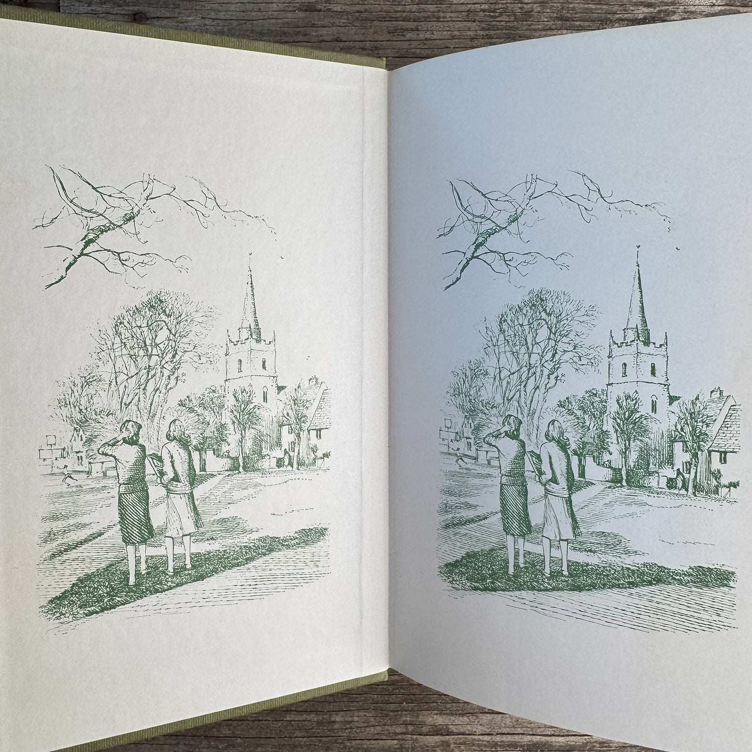 Return to Thrush Green, Miss Read, 1978, First Edition, British - Pretty Old Books
