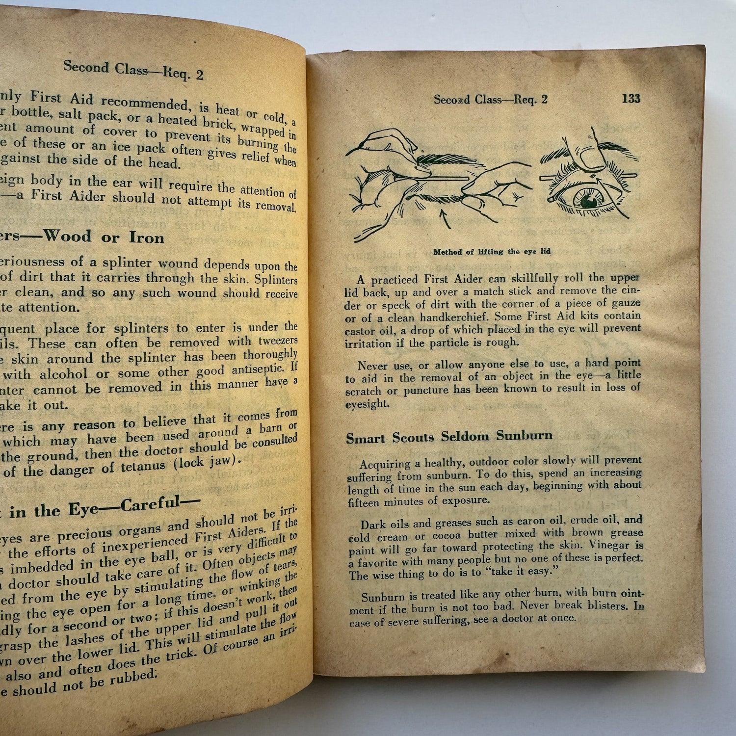 Revised Handbook For Boys, First Edition, 1937 Boy Scouts of America, - Pretty Old Books