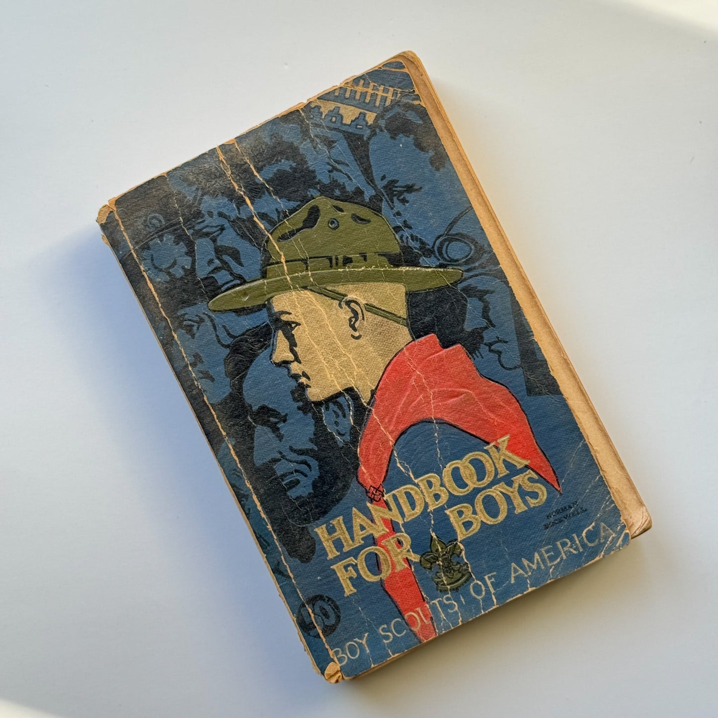 Revised Handbook For Boys, First Edition, 1937 Boy Scouts of America, - Pretty Old Books