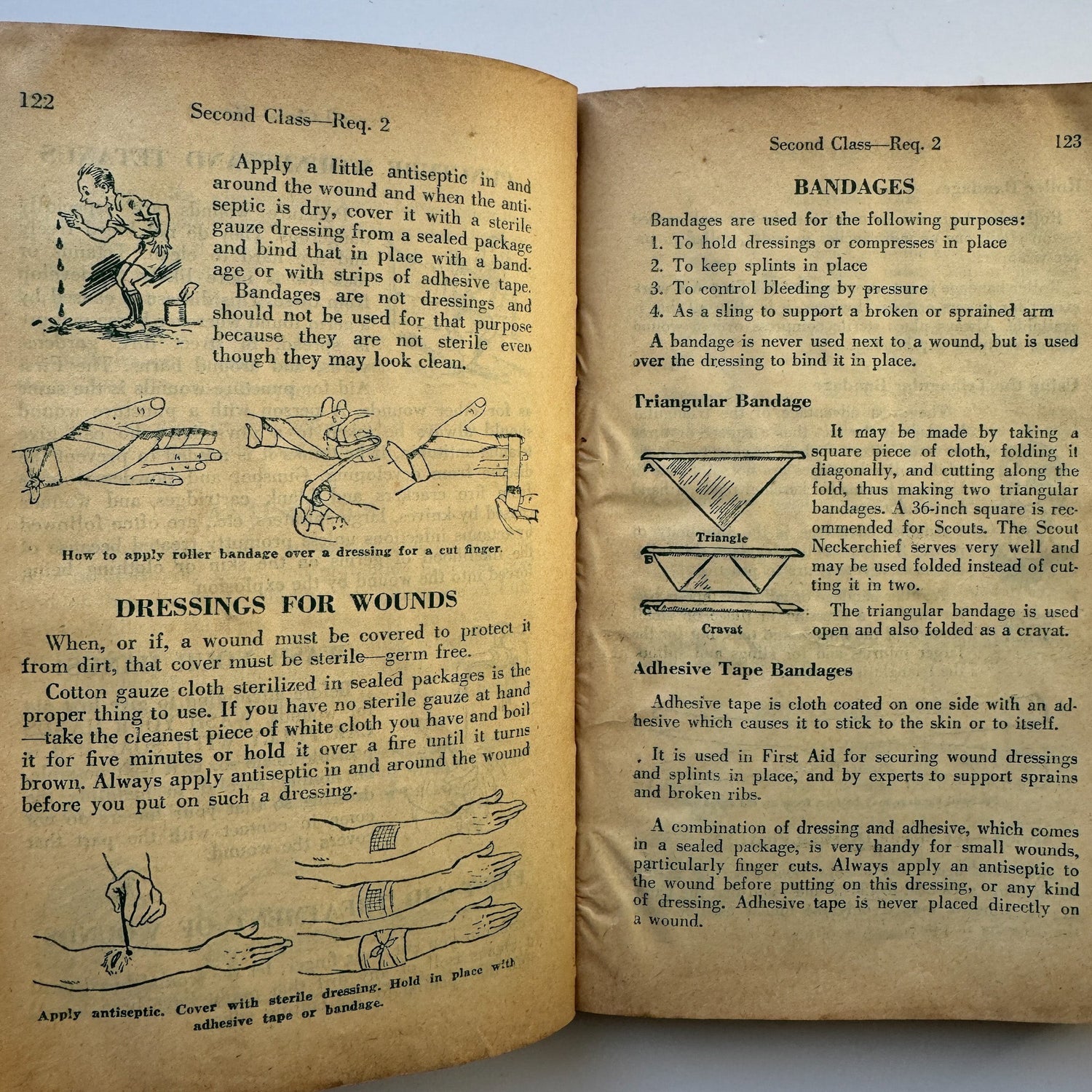 Revised Handbook For Boys, First Edition, 1937 Boy Scouts of America, - Pretty Old Books