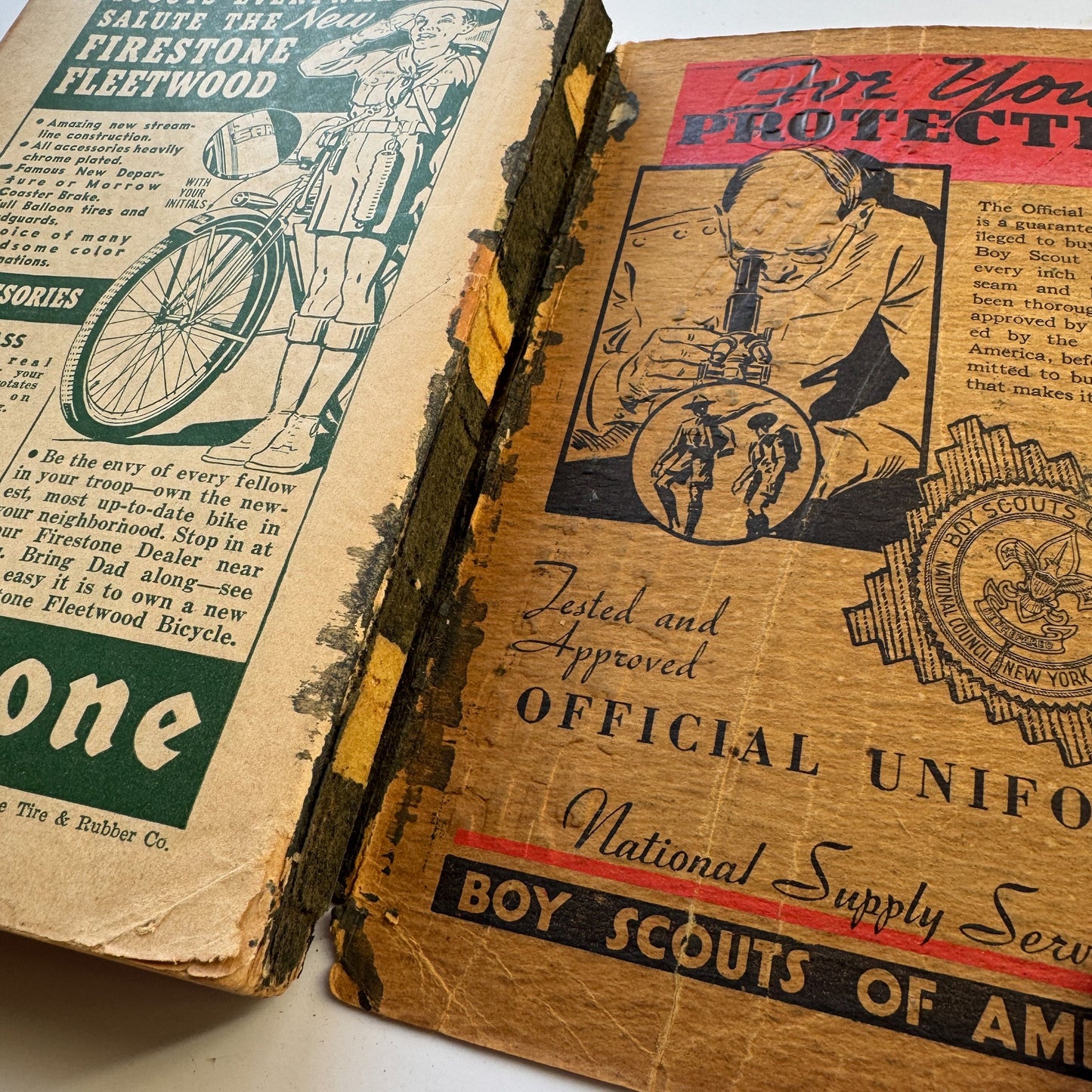 Revised Handbook For Boys, First Edition, 1937 Boy Scouts of America, - Pretty Old Books