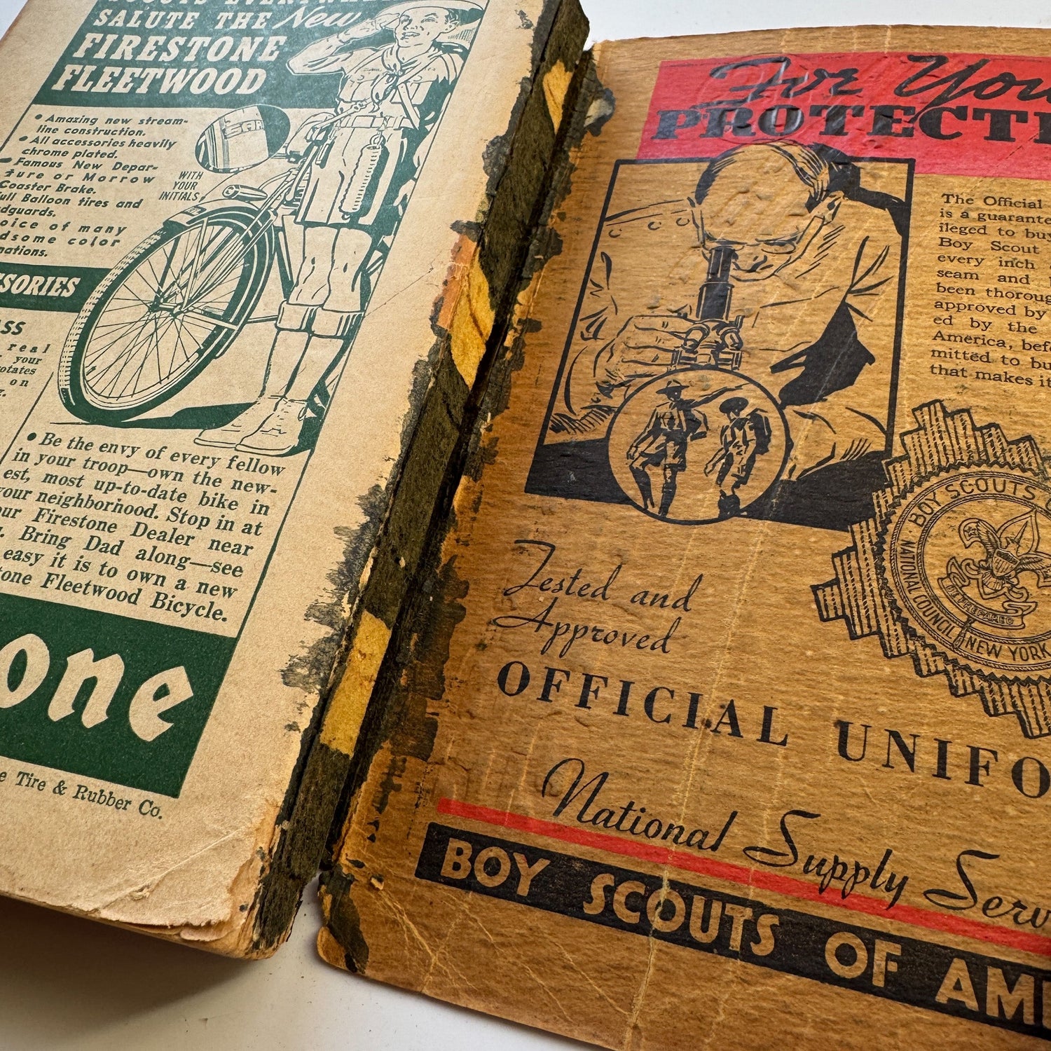 Revised Handbook For Boys, First Edition, 1937 Boy Scouts of America, - Pretty Old Books