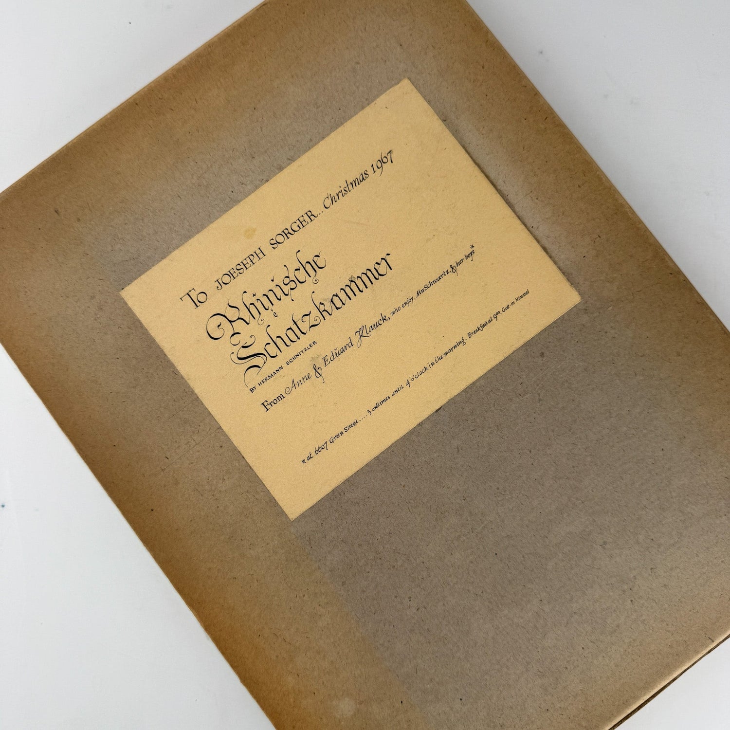 Rheinische Schatzkammer, Hermann Schnitzler, Fine Art Book in German - Pretty Old Books