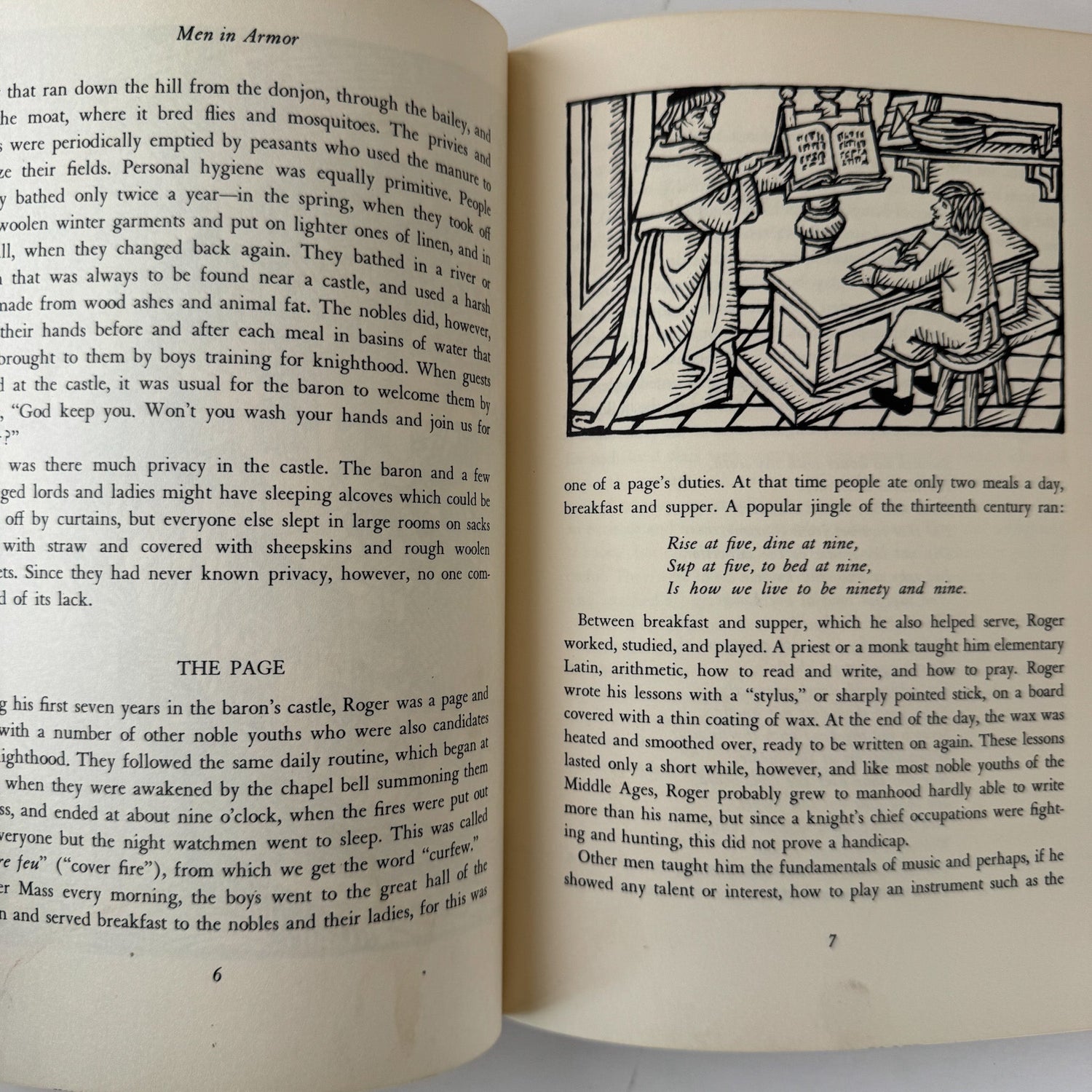 Richard Suskind: Men in Armor, The Story of Knights and Knighthood, 1968 - Pretty Old Books