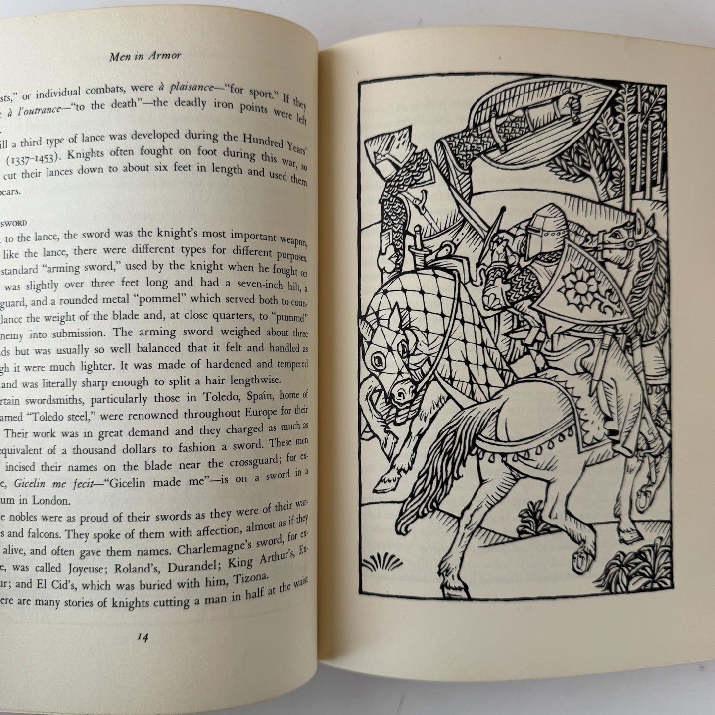 Richard Suskind: Men in Armor, The Story of Knights and Knighthood, 1968 - Pretty Old Books