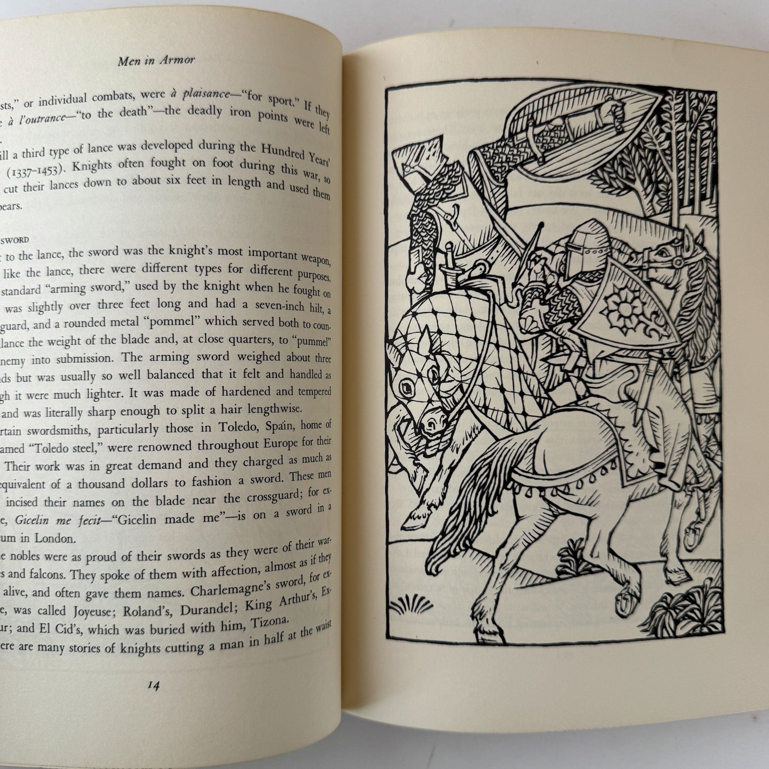 Richard Suskind: Men in Armor, The Story of Knights and Knighthood, 1968 - Pretty Old Books