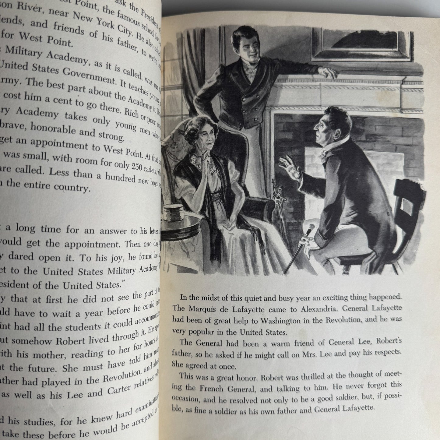 Robert E. Lee by David McDowell, Illustrated Juvenile Biography (1953) - Pretty Old Books