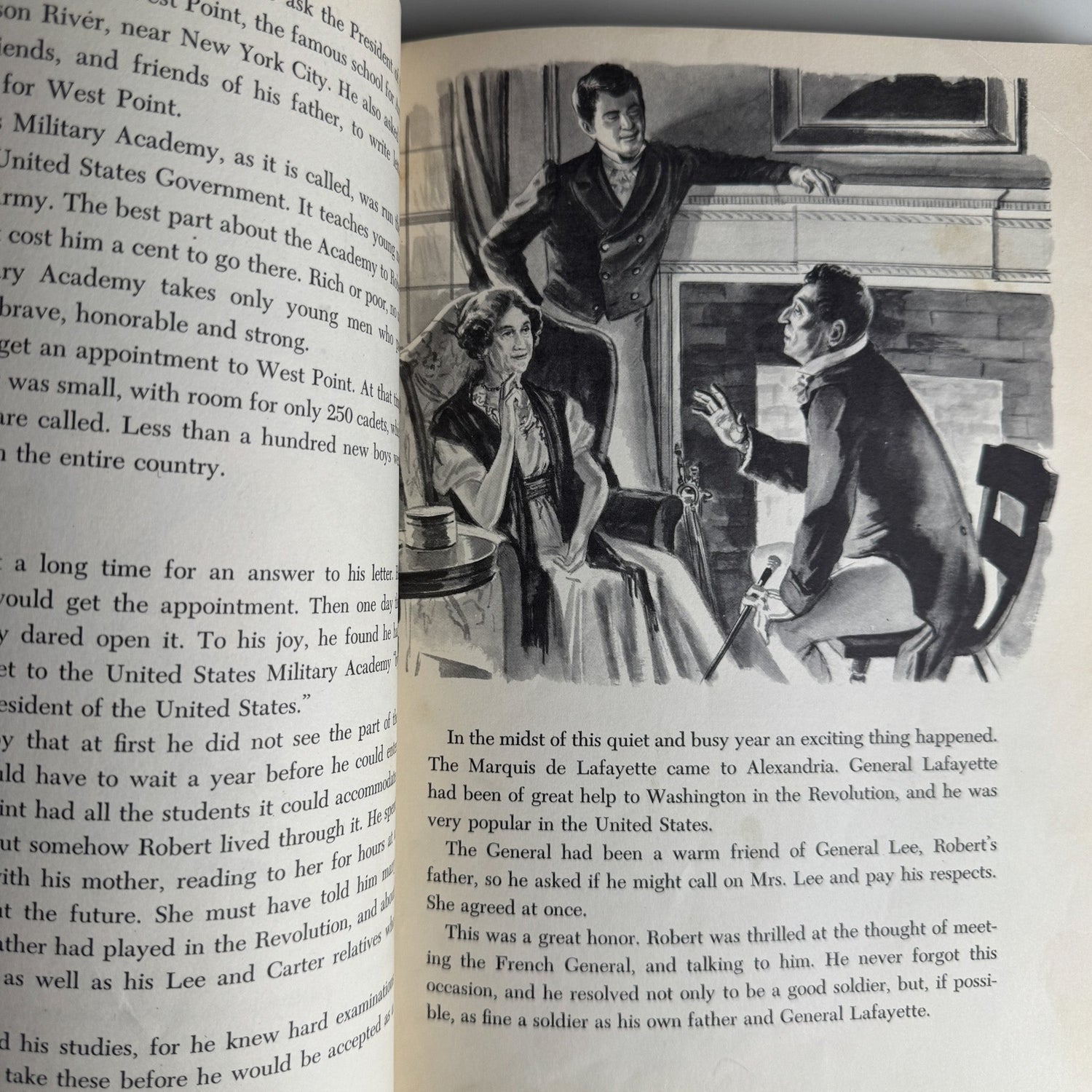 Robert E. Lee by David McDowell, Illustrated Juvenile Biography (1953) - Pretty Old Books