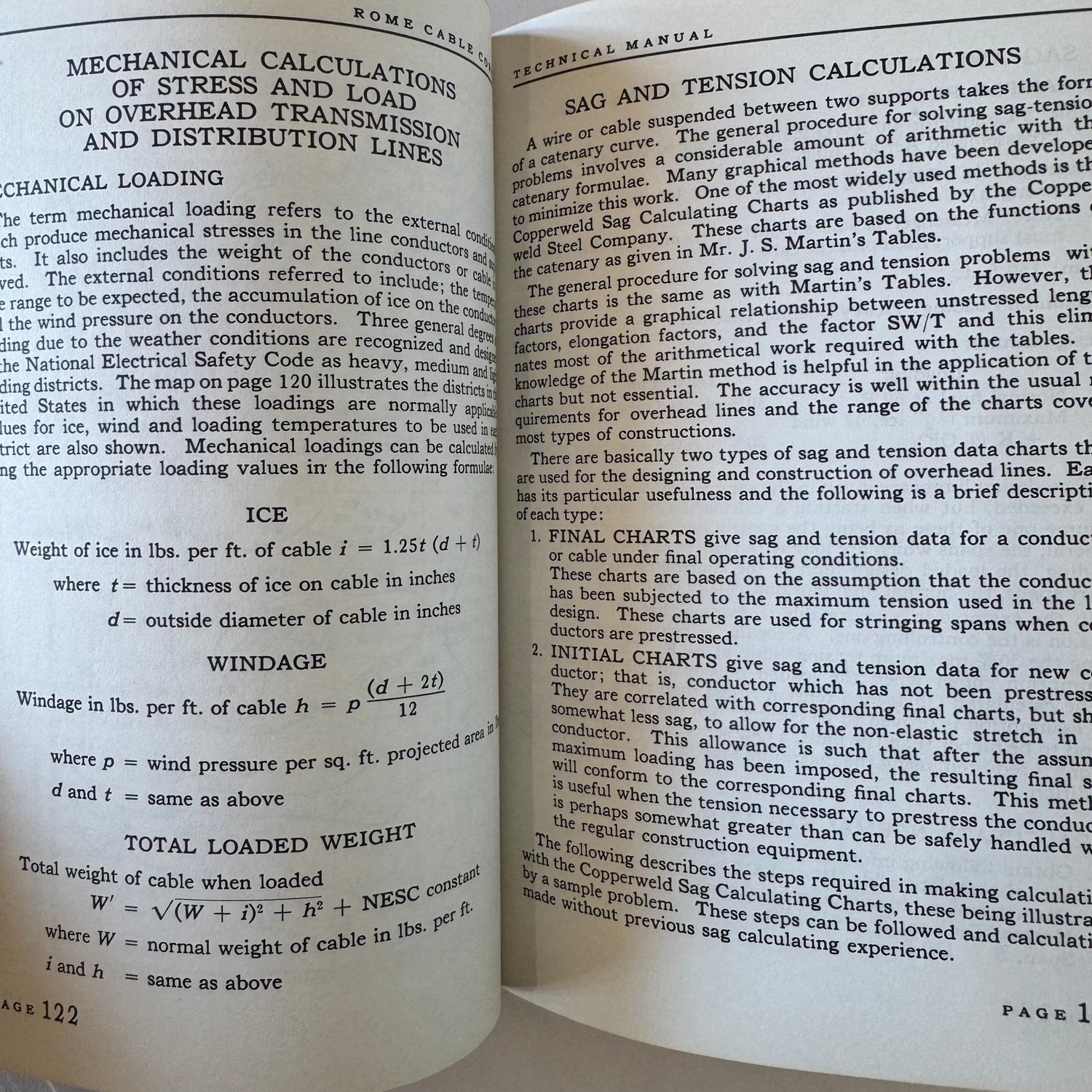 Rome Cable Manual of Technical Information, 2nd Edition, 1957 Illustrated - Pretty Old Books