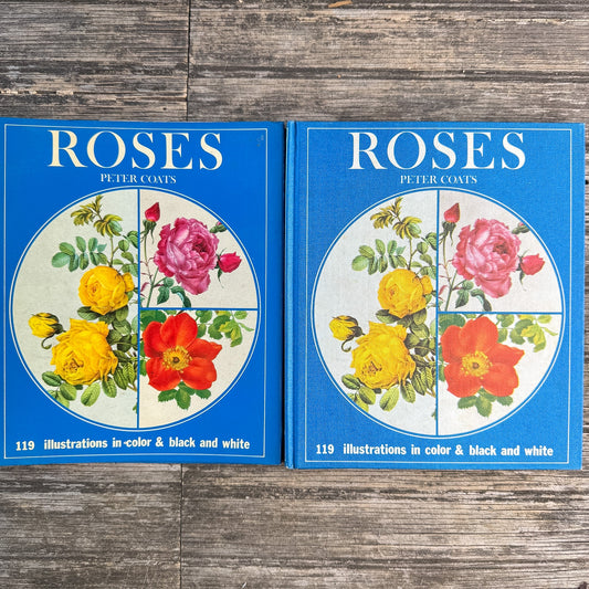 Roses, Peter Coats, 1973 Illustrated Octopus Edition - Pretty Old Books