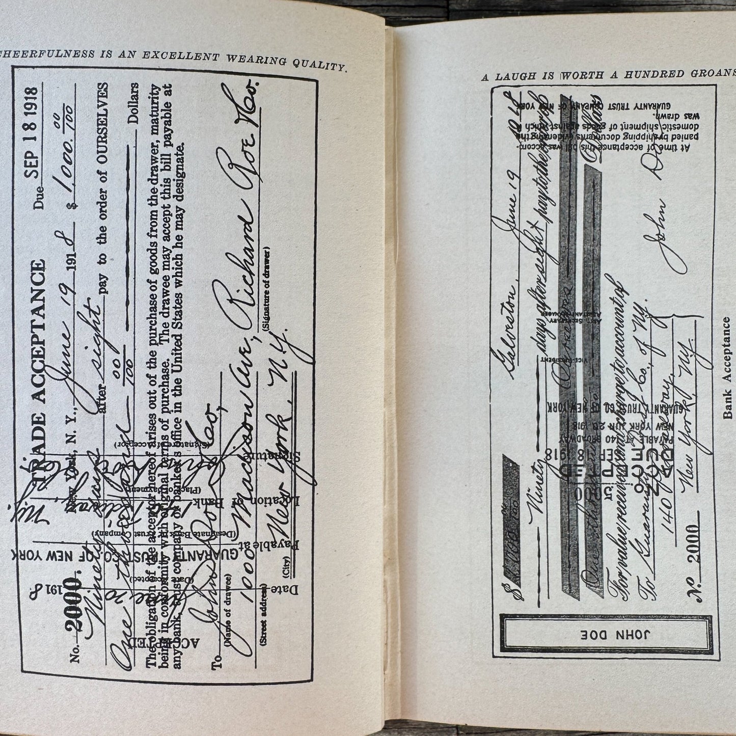 Safe Methods of Business, Illustrated Etiquette and Informational Guide, 1923 - Pretty Old Books
