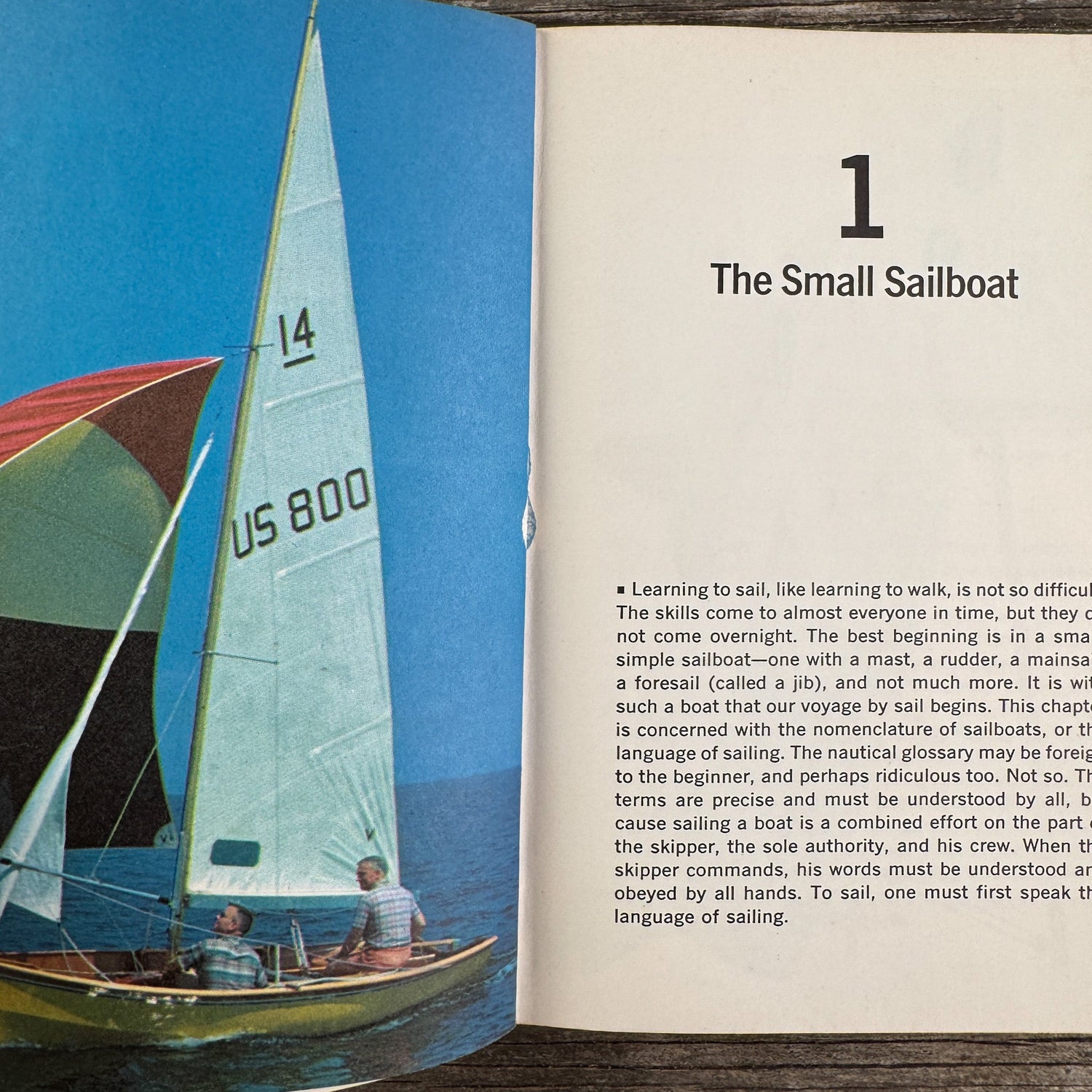 Sailing, A Golden Handbook, 1966 - Pretty Old Books