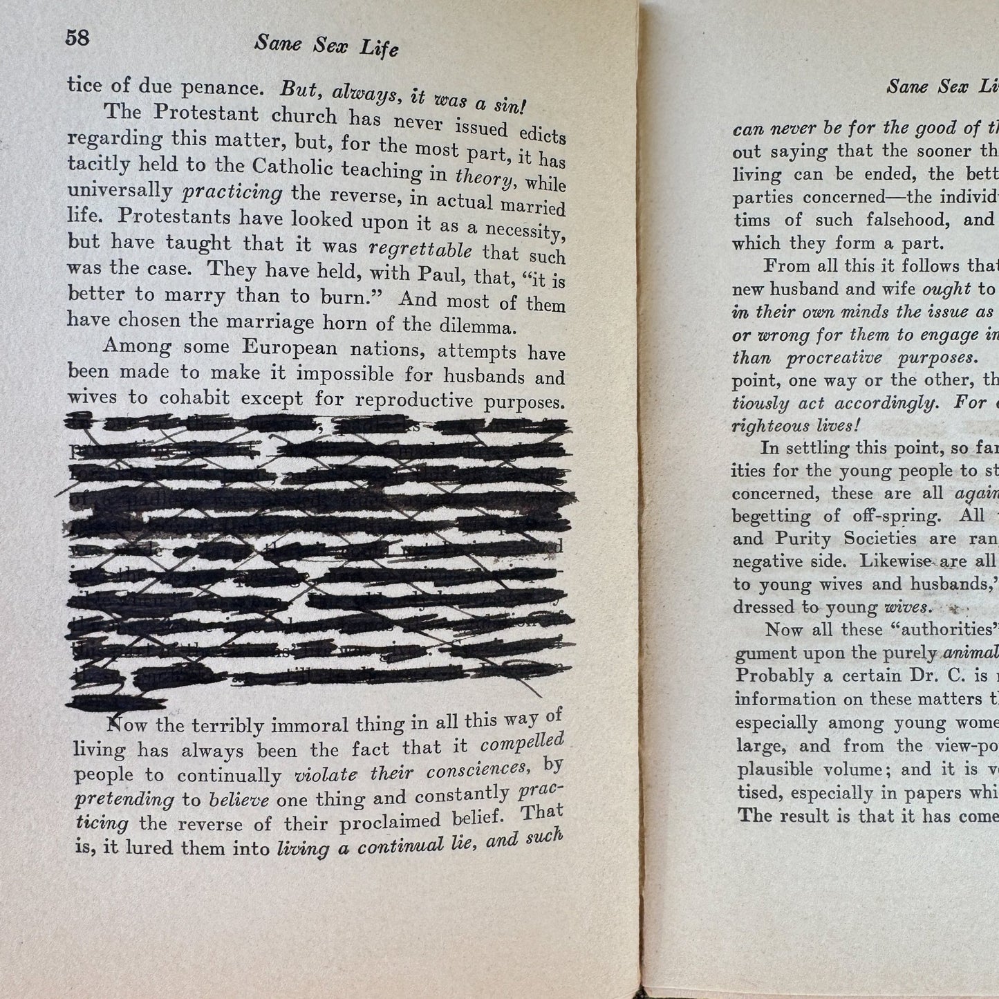 Sane Sex and Sane Sex Living, 1922 Sex Education Book - Pretty Old Books