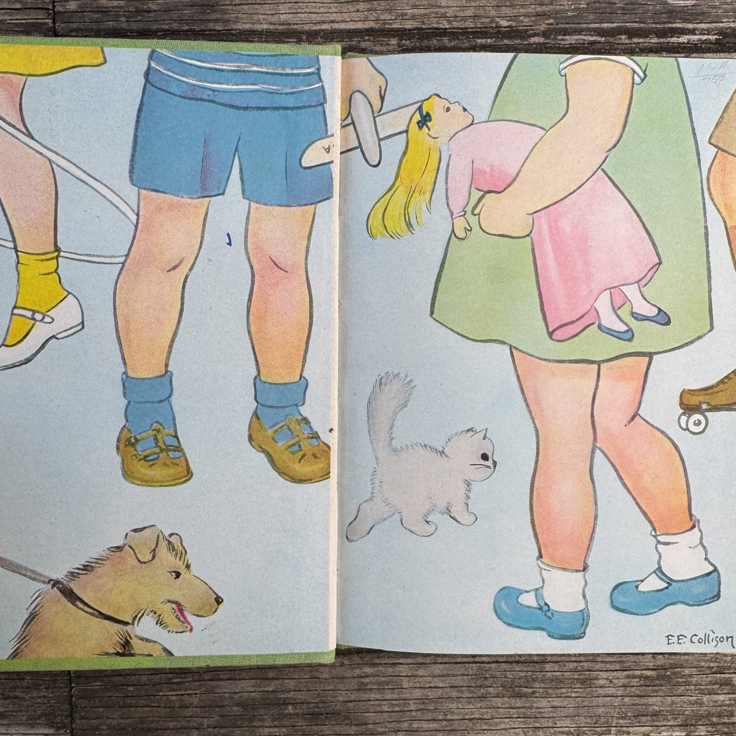 "Scat, Scat," Sally R. Francis, 1940 - Pretty Old Books