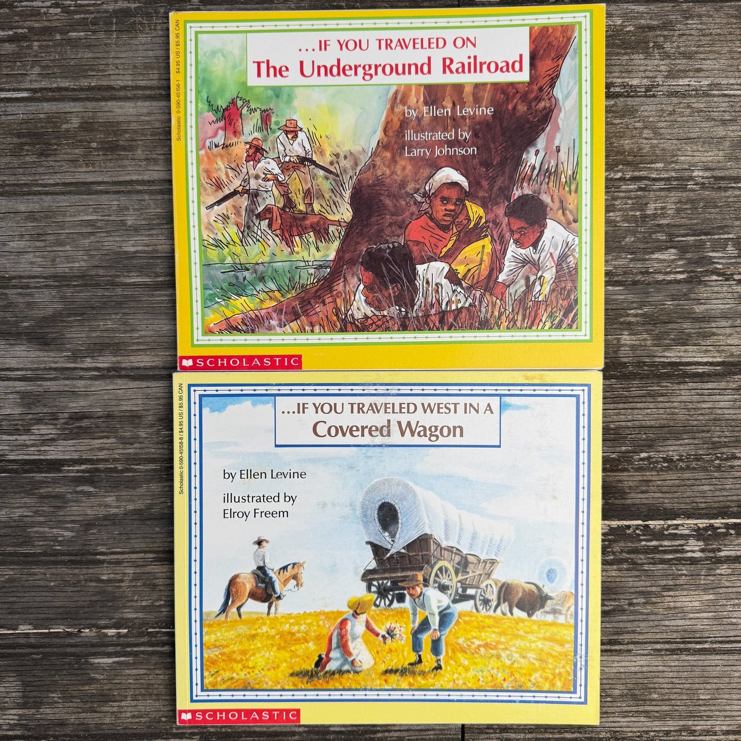 Scholastic If You Lived Series Bundle - Pretty Old Books