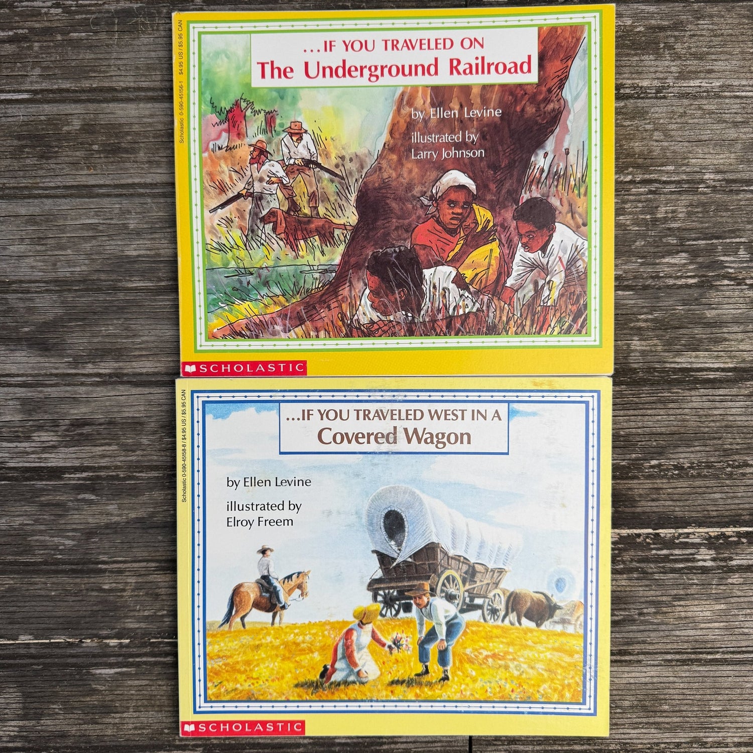 Scholastic If You Lived Series Bundle - Pretty Old Books