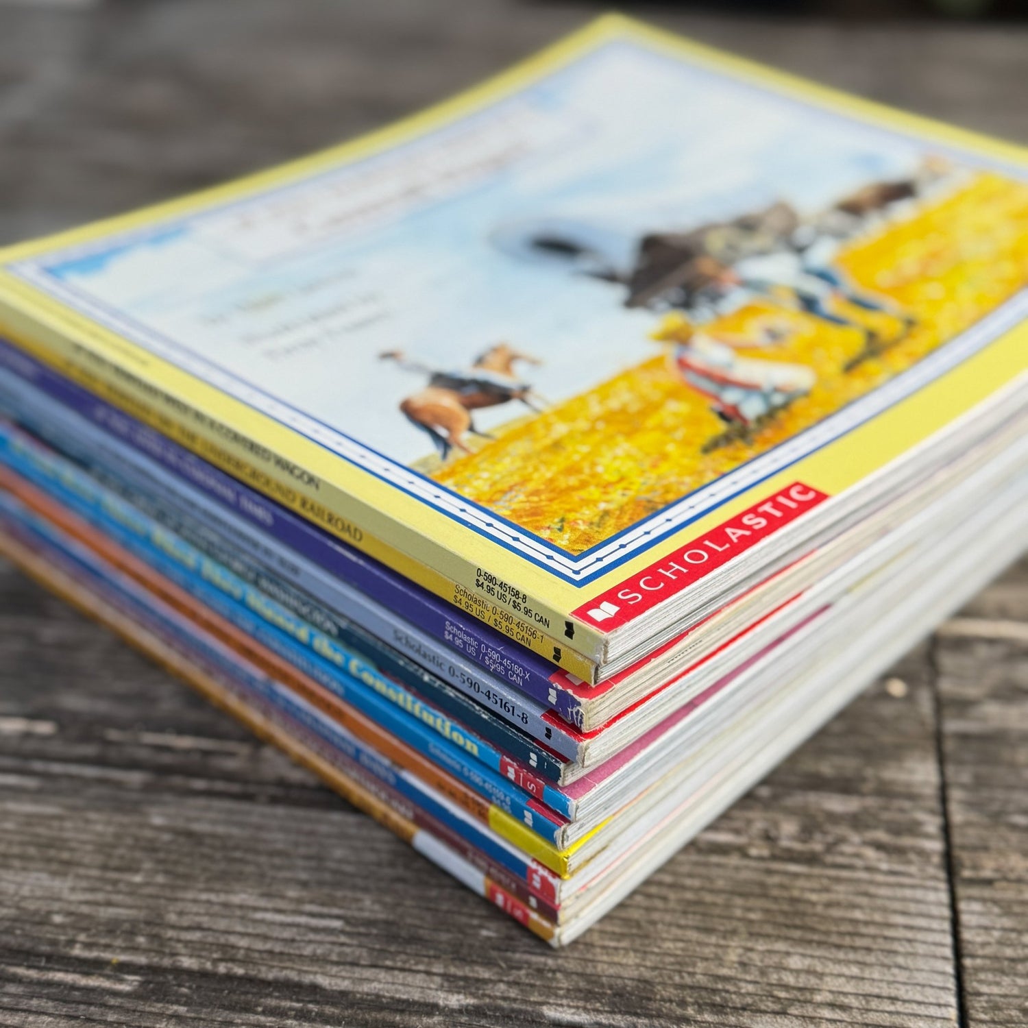 Scholastic If You Lived Series Bundle - Pretty Old Books