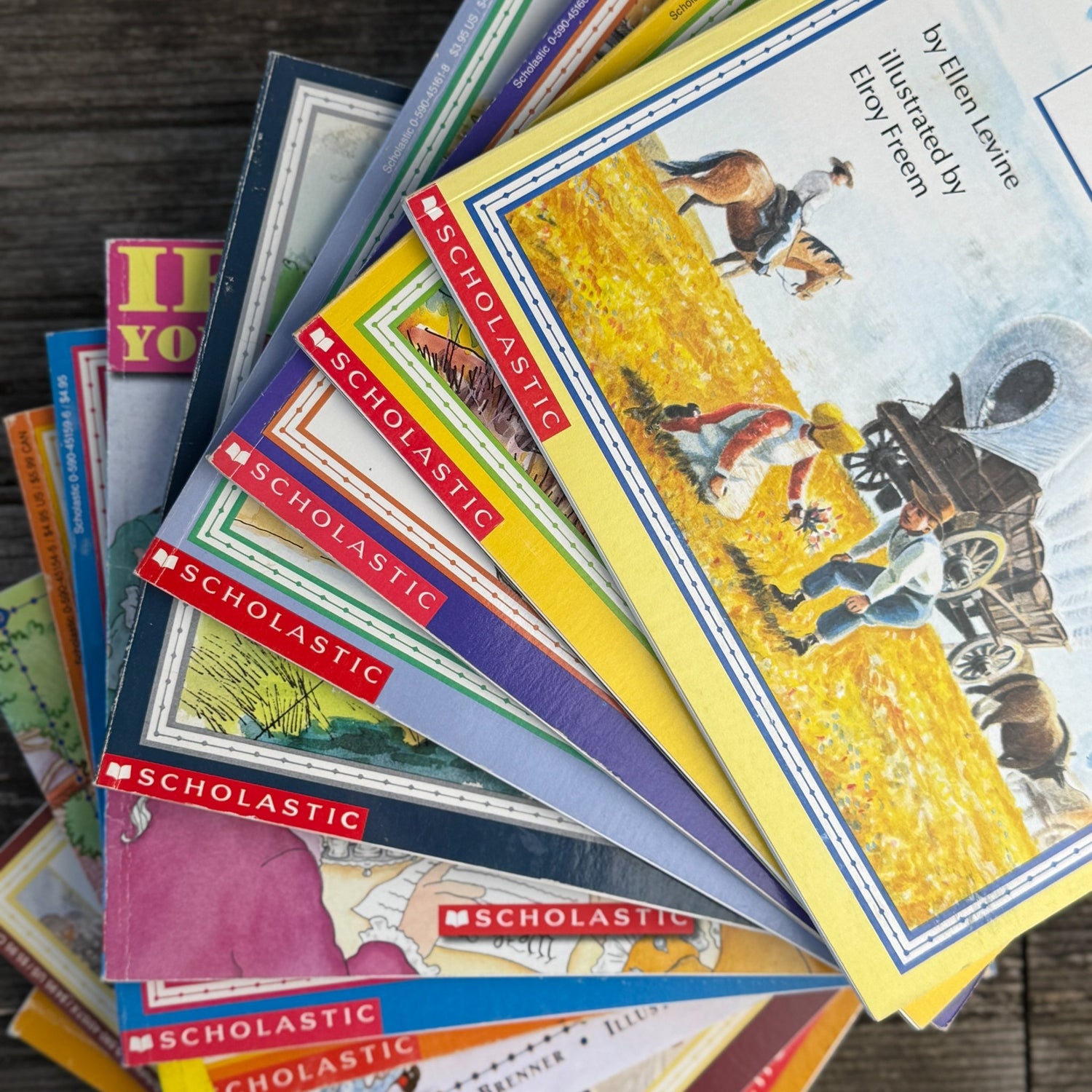 Scholastic If You Lived Series Bundle - Pretty Old Books