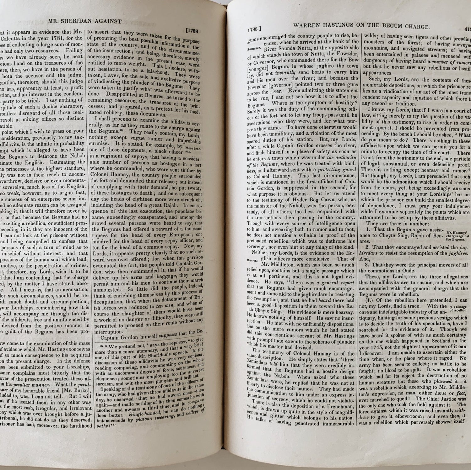 Select British Eloquence, Edmund Burke, Walpole, Lord Erskine, 1853 Hardcover - Pretty Old Books