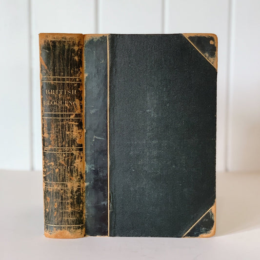 Select British Eloquence, Edmund Burke, Walpole, Lord Erskine, 1853 Hardcover - Pretty Old Books