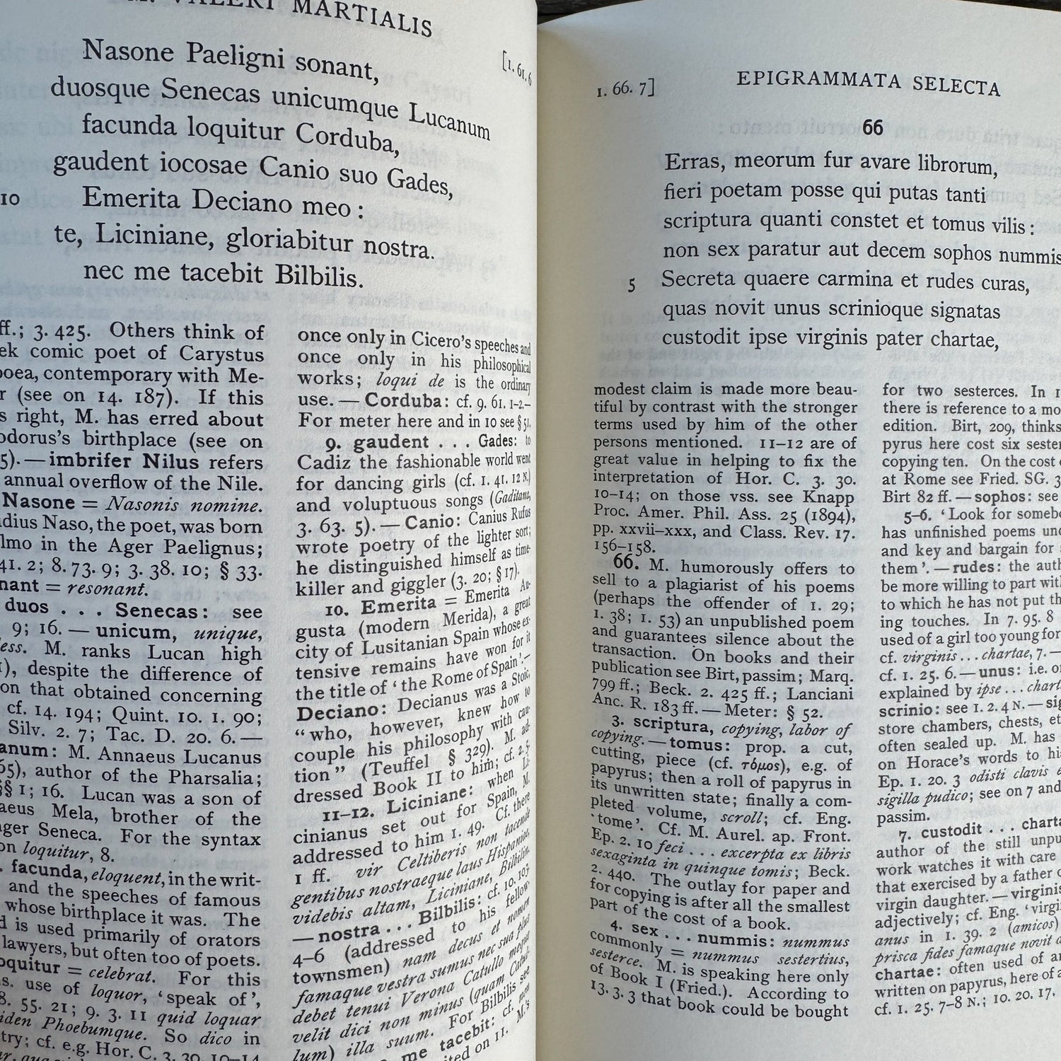 Selected Epigrams of Martial, Ancient Roman Poetry, Edwin Post, 1967 - Pretty Old Books