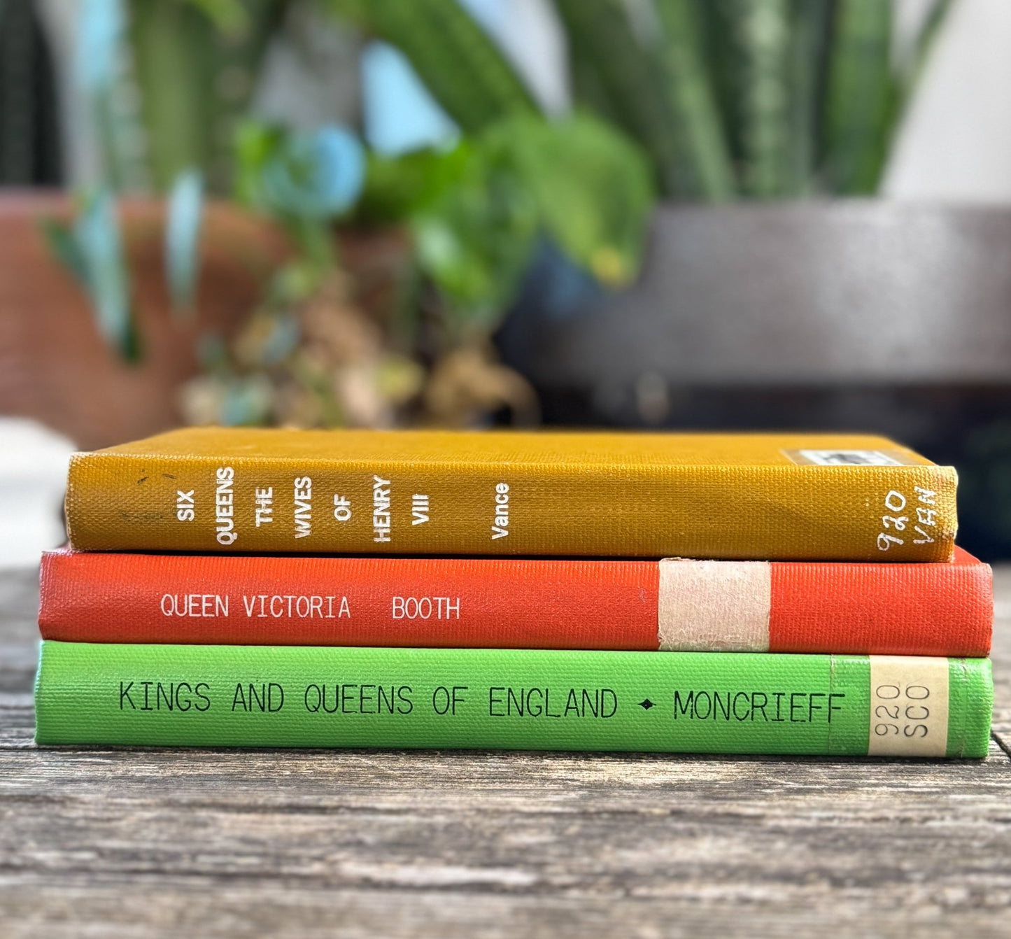 Set of 3 British Monarchy Young Adult Nonfiction Books - Pretty Old Books