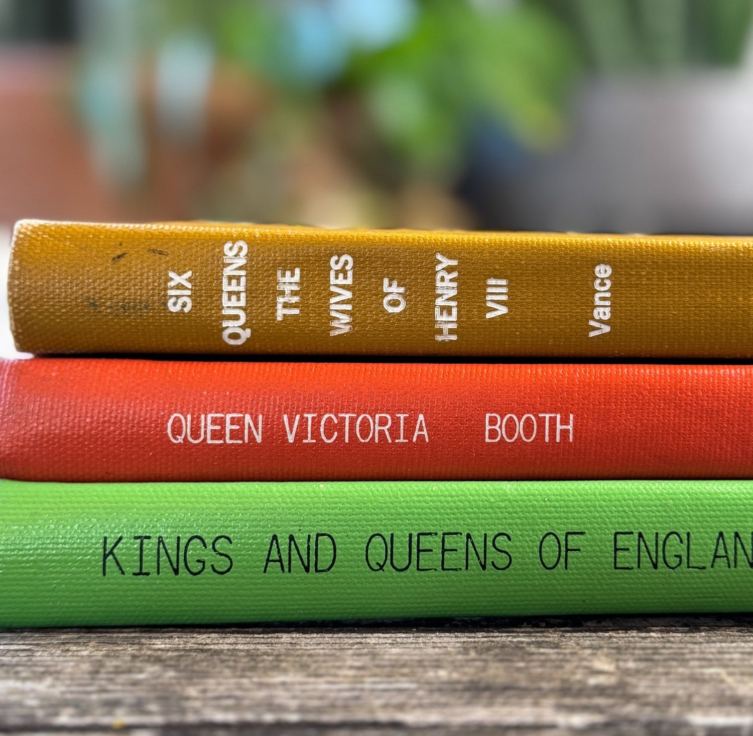 Set of 3 British Monarchy Young Adult Nonfiction Books - Pretty Old Books