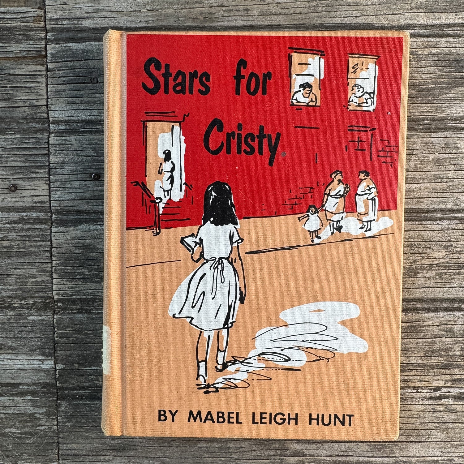 Set of Two Mabel Leigh Hunt Books: Cristy at Skippinghills and Stars for Cristy, 1958 and 1956 - Pretty Old Books