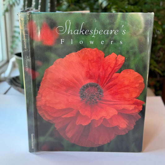 Shakespeare's Flowers, 2001 Oversized Coffee Table Botanical Book - Pretty Old Books