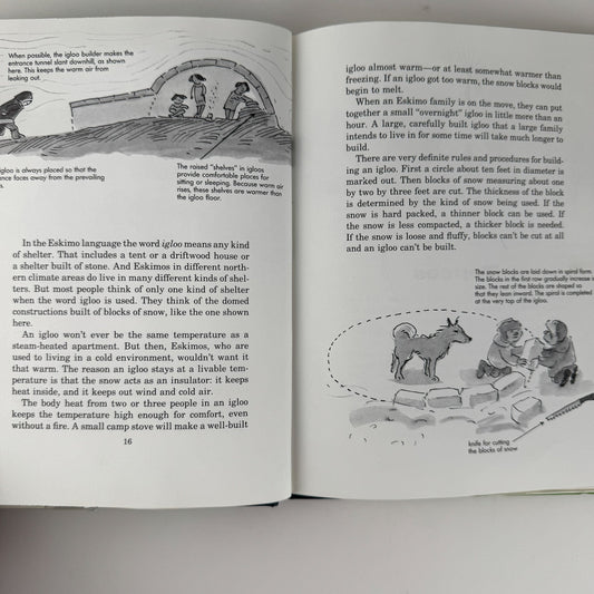 Shelters: From Tepee to Igloo, Harvey Weiss, 1988 - Pretty Old Books