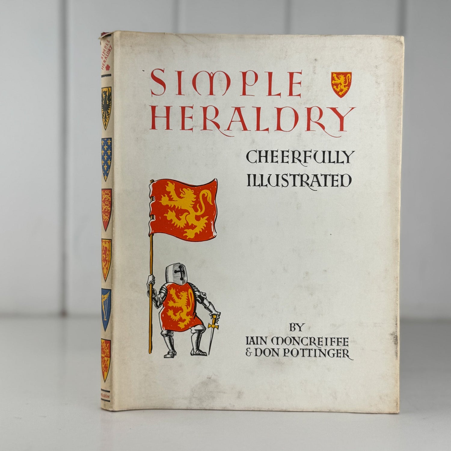 Simple Heraldry Cheerfully Illustrated, 1971 Illustrated British History - Pretty Old Books