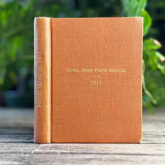 Small Arms Firing Manual, War Department, 1913 - Pretty Old Books