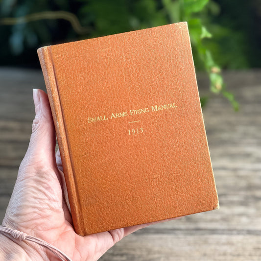 Small Arms Firing Manual, War Department, 1913 - Pretty Old Books