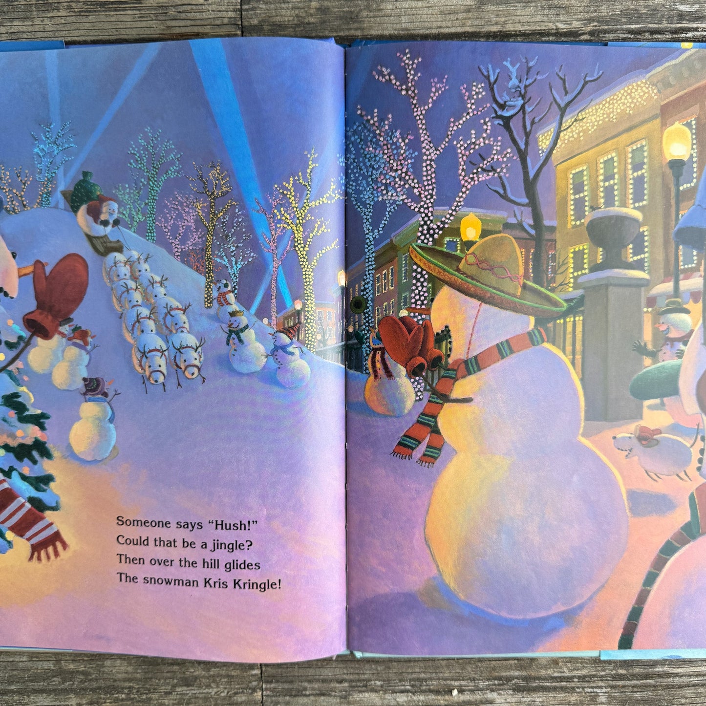 Snowmen at Christmas, Caralyn Buehner, 2005, Signed Copy - Pretty Old Books