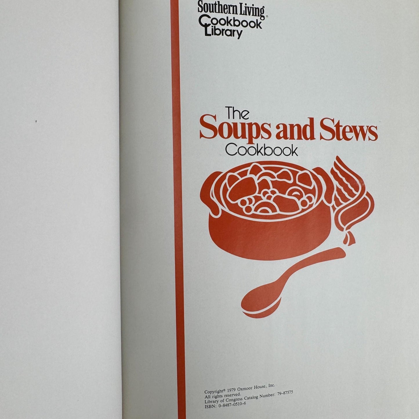 Southern Living Cookbook Set, Oxmoor House, 6 Volume Set, 1970s Hardcover Cream Cook Book Set - Pretty Old Books