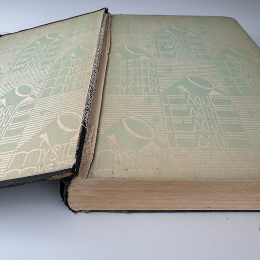 Spider House, Van Wyck Mason, 1932, Hardcover Mystery League First Edition - Pretty Old Books