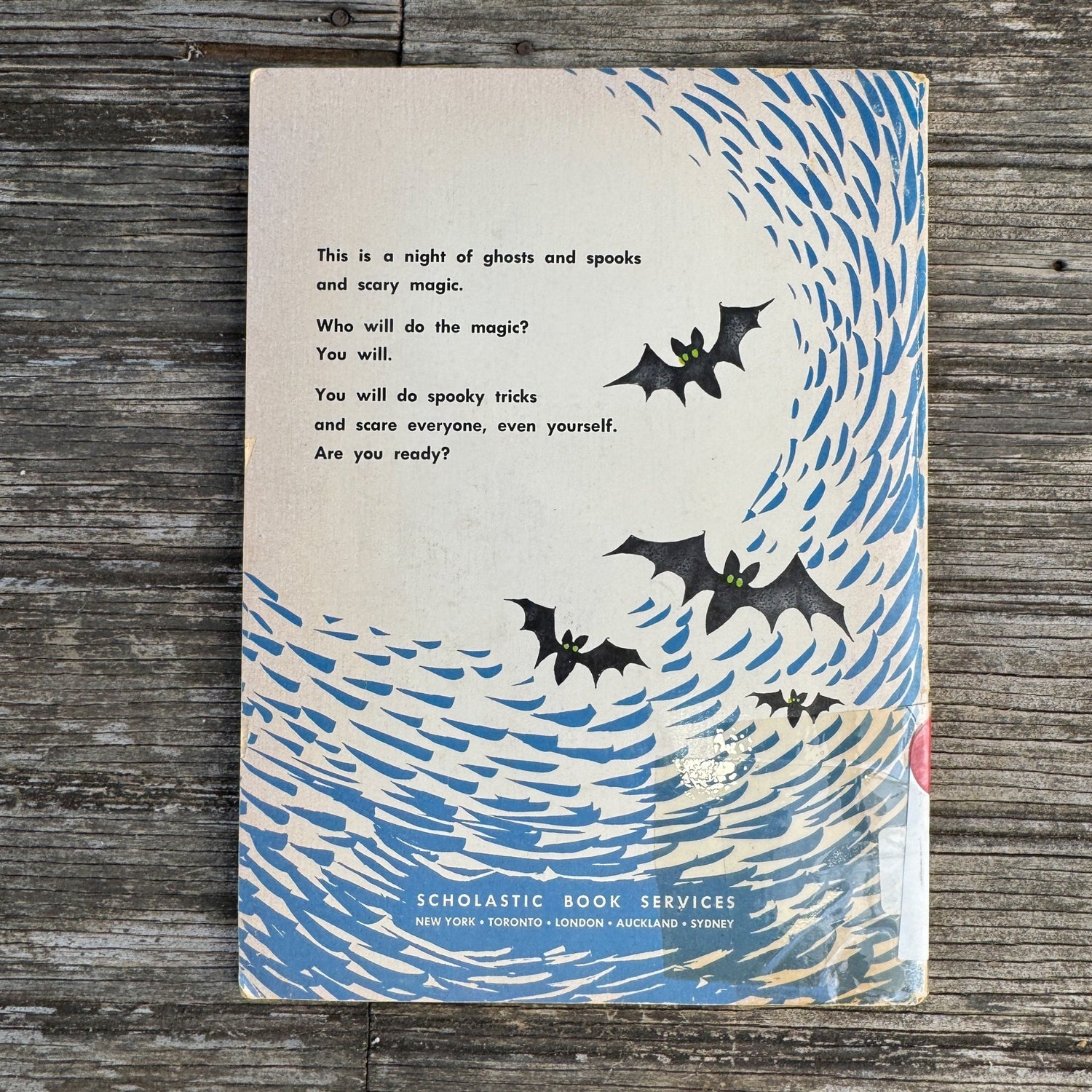 Spooky Tricks, Scholastic 1969 Halloween Paperback, Rose Wyler and Gerald Ames - Pretty Old Books