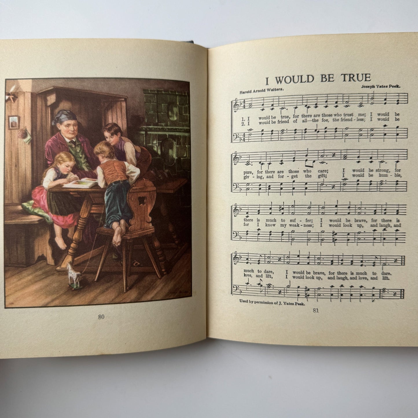 Standard Bible Story Readers, Book Six, 1929 School Book - Pretty Old Books