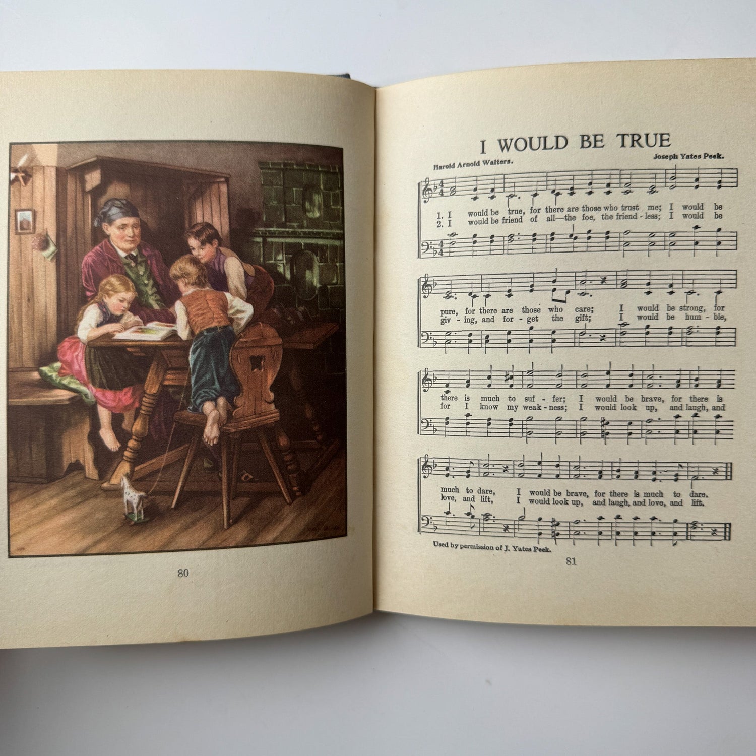 Standard Bible Story Readers, Book Six, 1929 School Book - Pretty Old Books