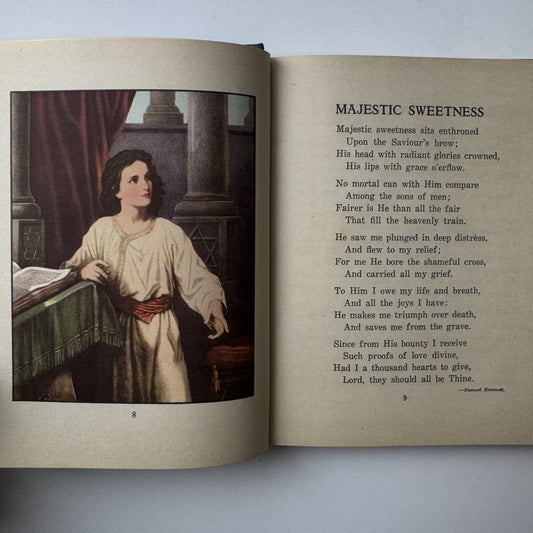 Standard Bible Story Readers, Book Six, 1929 School Book - Pretty Old Books