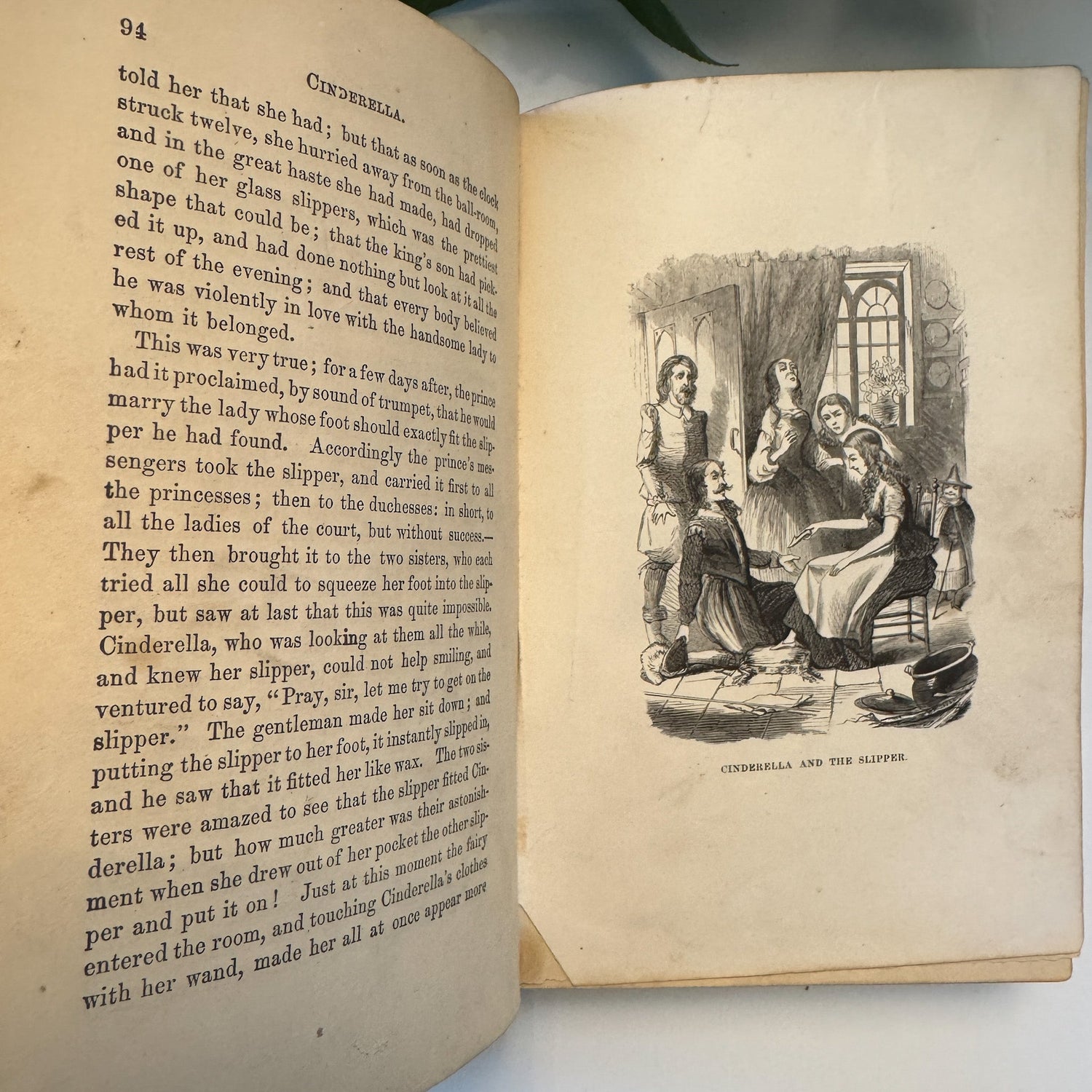 Standard Fairy Tales, Illustrated by Gustav Dore, 1800s, Ornate Hardcover - Pretty Old Books