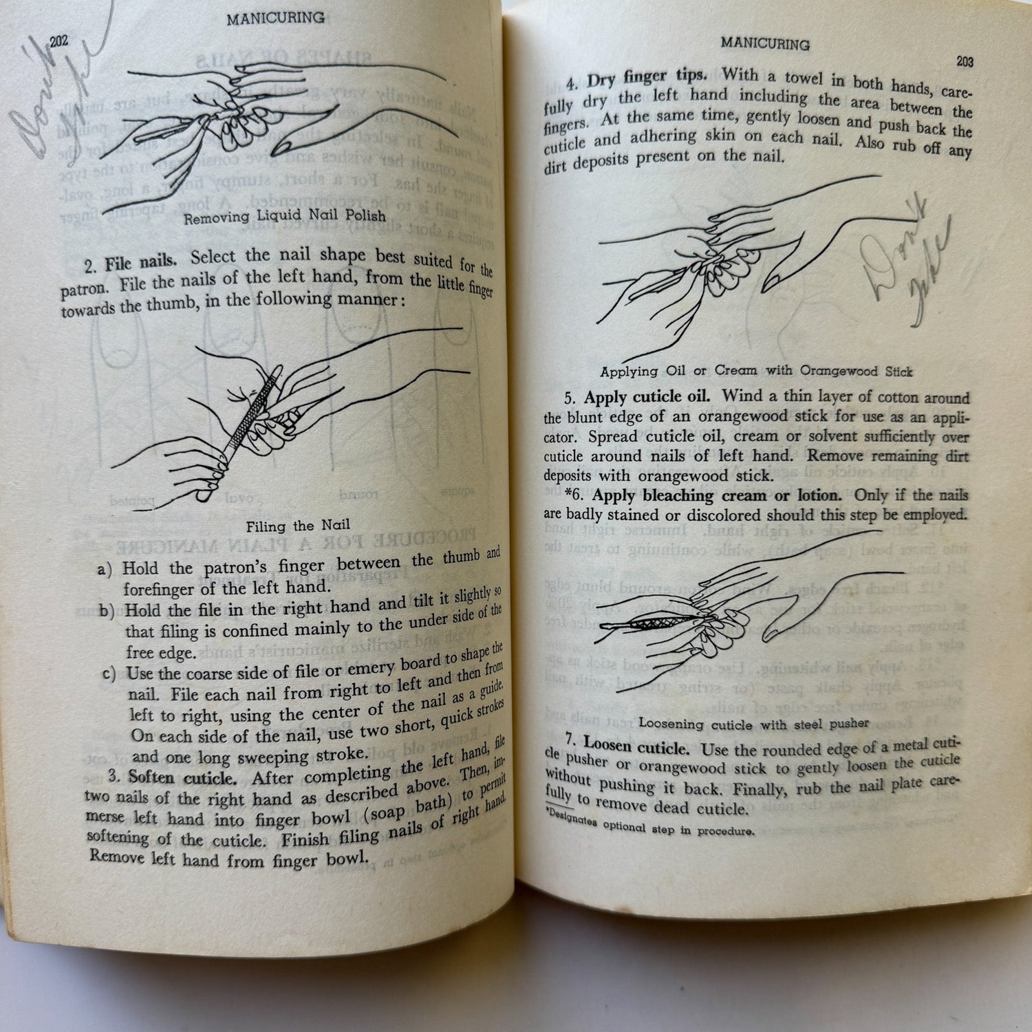 Standard Textbook of Cosmetology, Retro Mid Century 1958 Hardcover School Book - Pretty Old Books