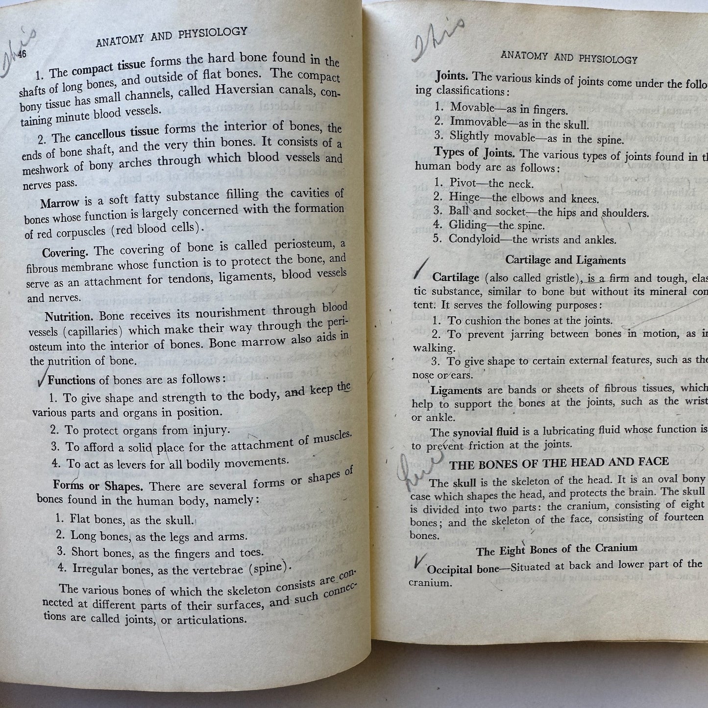 Standard Textbook of Cosmetology, Retro Mid Century 1958 Hardcover School Book - Pretty Old Books