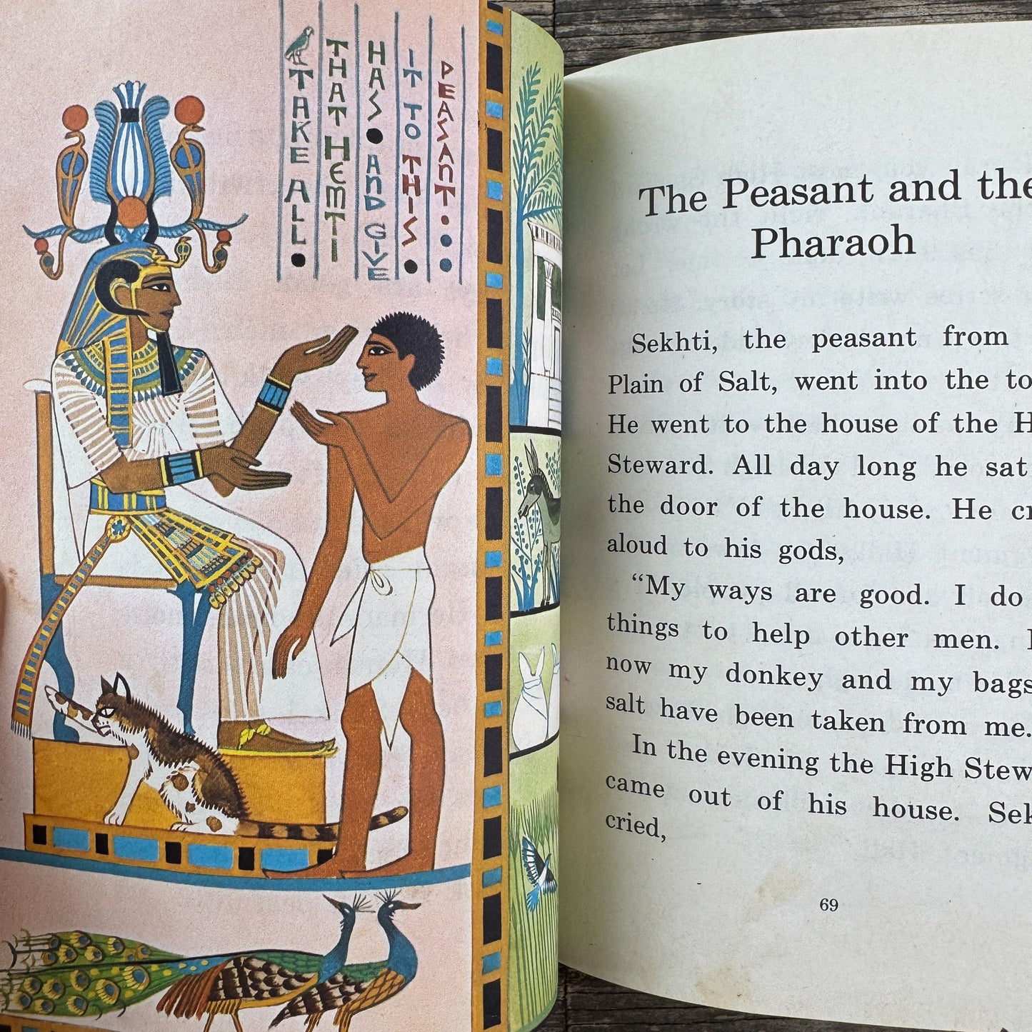 Stories from Old Egypt, Edward and Marguerite P. Dolch, 1964 - Pretty Old Books
